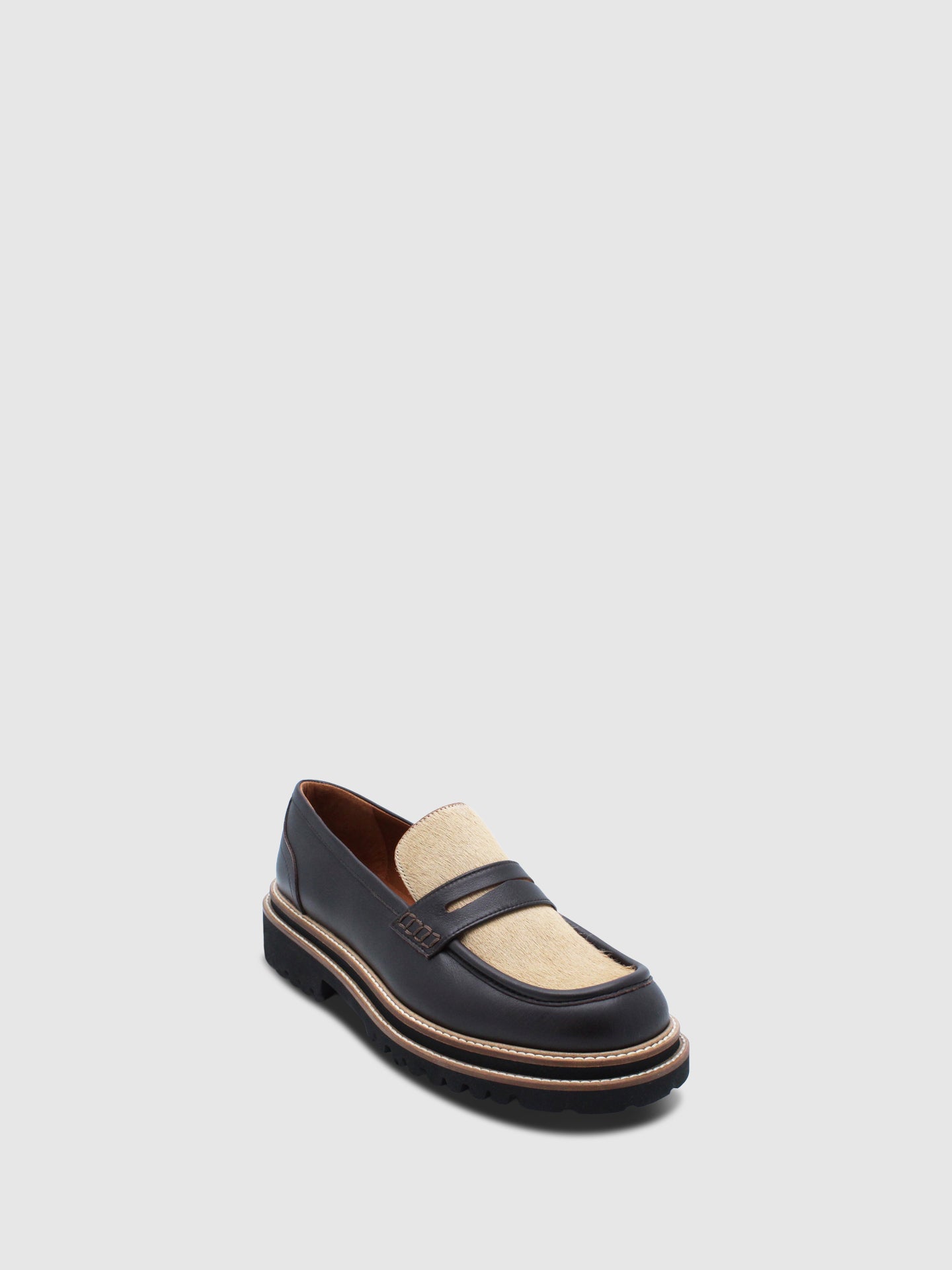JJ Heitor Loafers Clássicos em Castanho